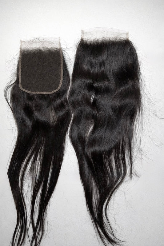 Luxe Royale Raw Indian Closure